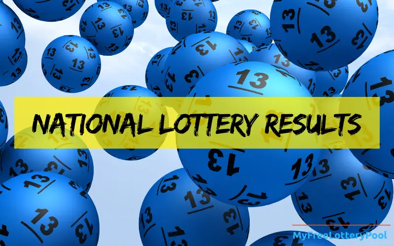 national lottery results