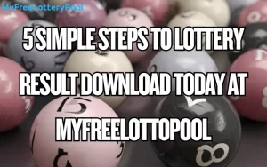 lottery result download