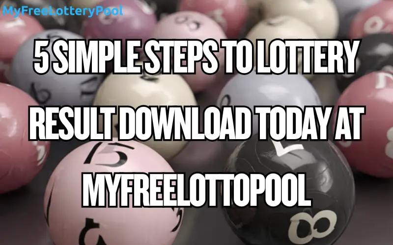 lottery result download
